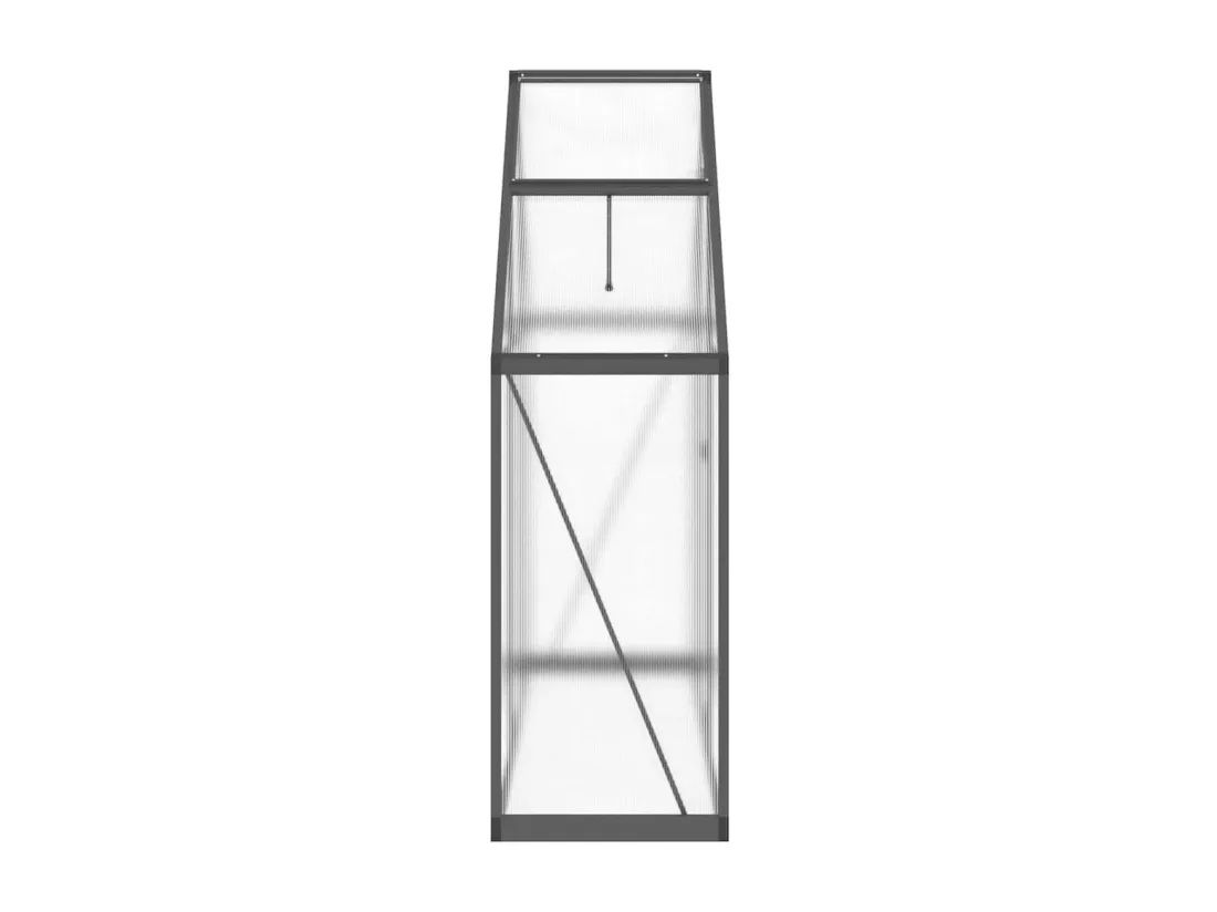 Serre tente abri plante aluminium 169 x 58 x 195 cm 02_0044492