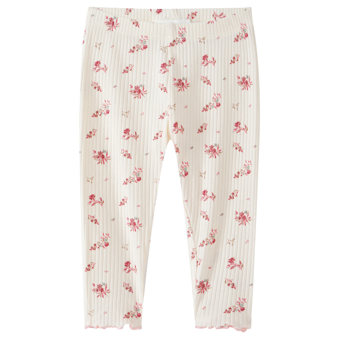 Topomini Pure Collection Baby Leggings mit Bio-Baumwolle creme