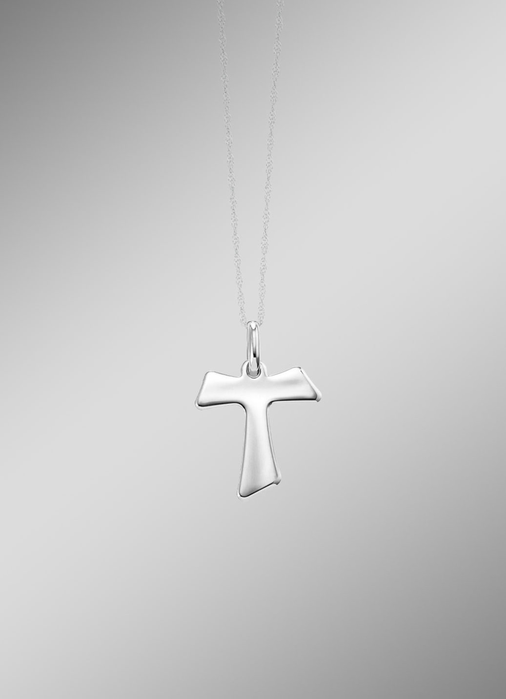 Eleganz in jeder Hinsicht: Der Kreuz-Tau-Anhänger