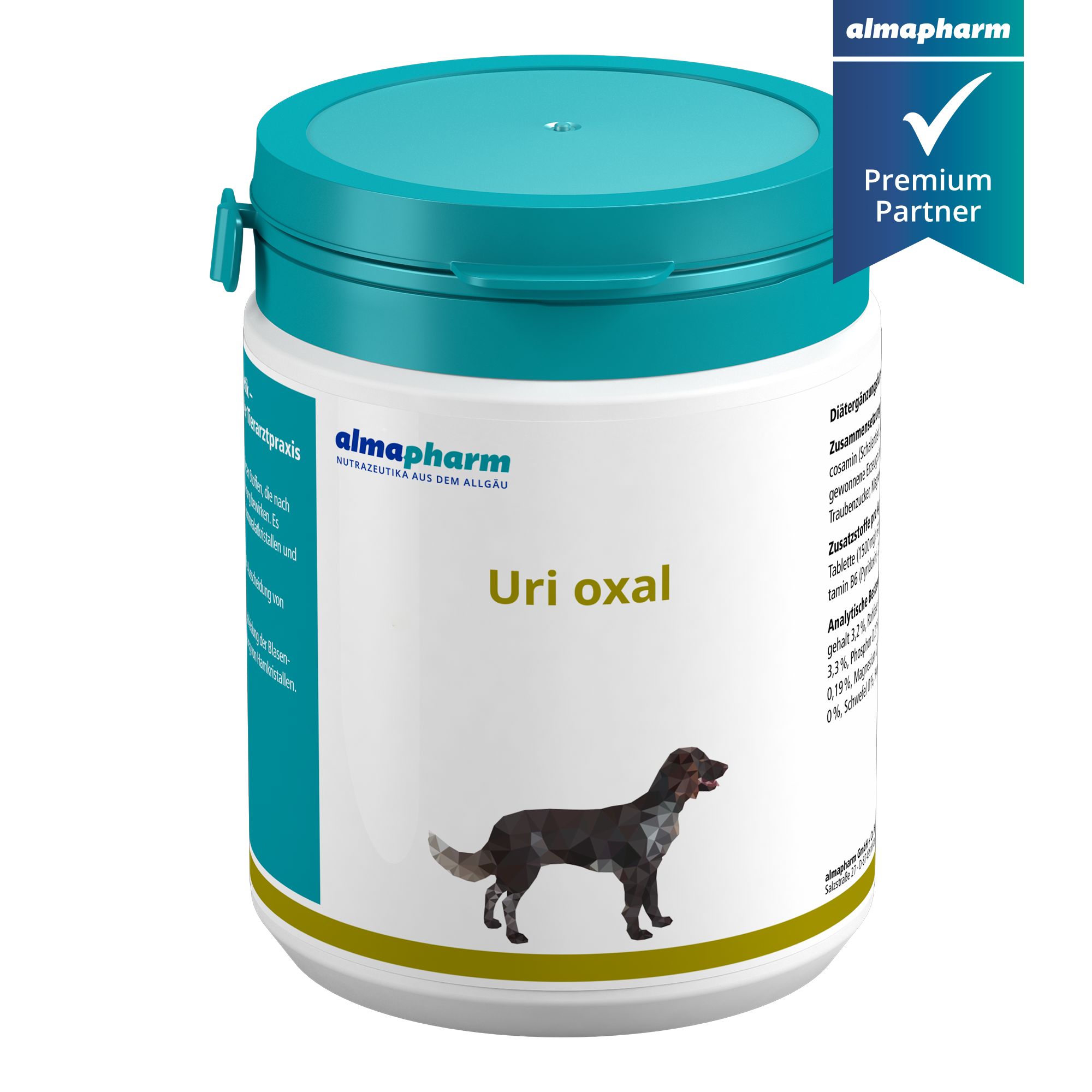 amapharm GmbH - Uri oxal zur Verringerung von Oxalatsteinbildung bei Hunden