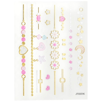 April Korea Princess Jewel Body Sticker