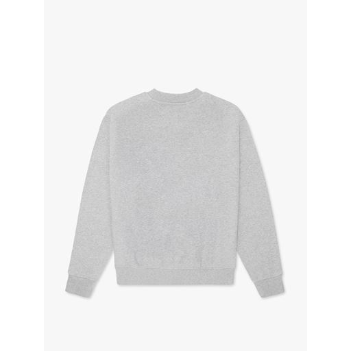 7 DAYS Active Organic Fitted Crewneck Sweatshirt, Heather Grey, L