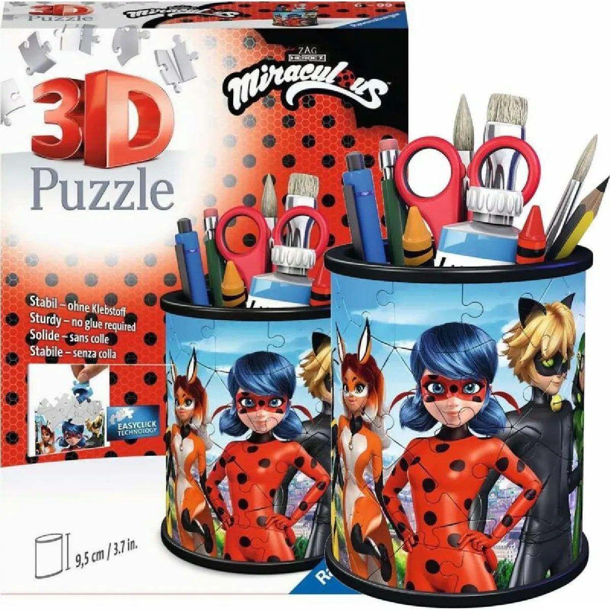 Ravensburger Pot Crayons 3D Miraculous