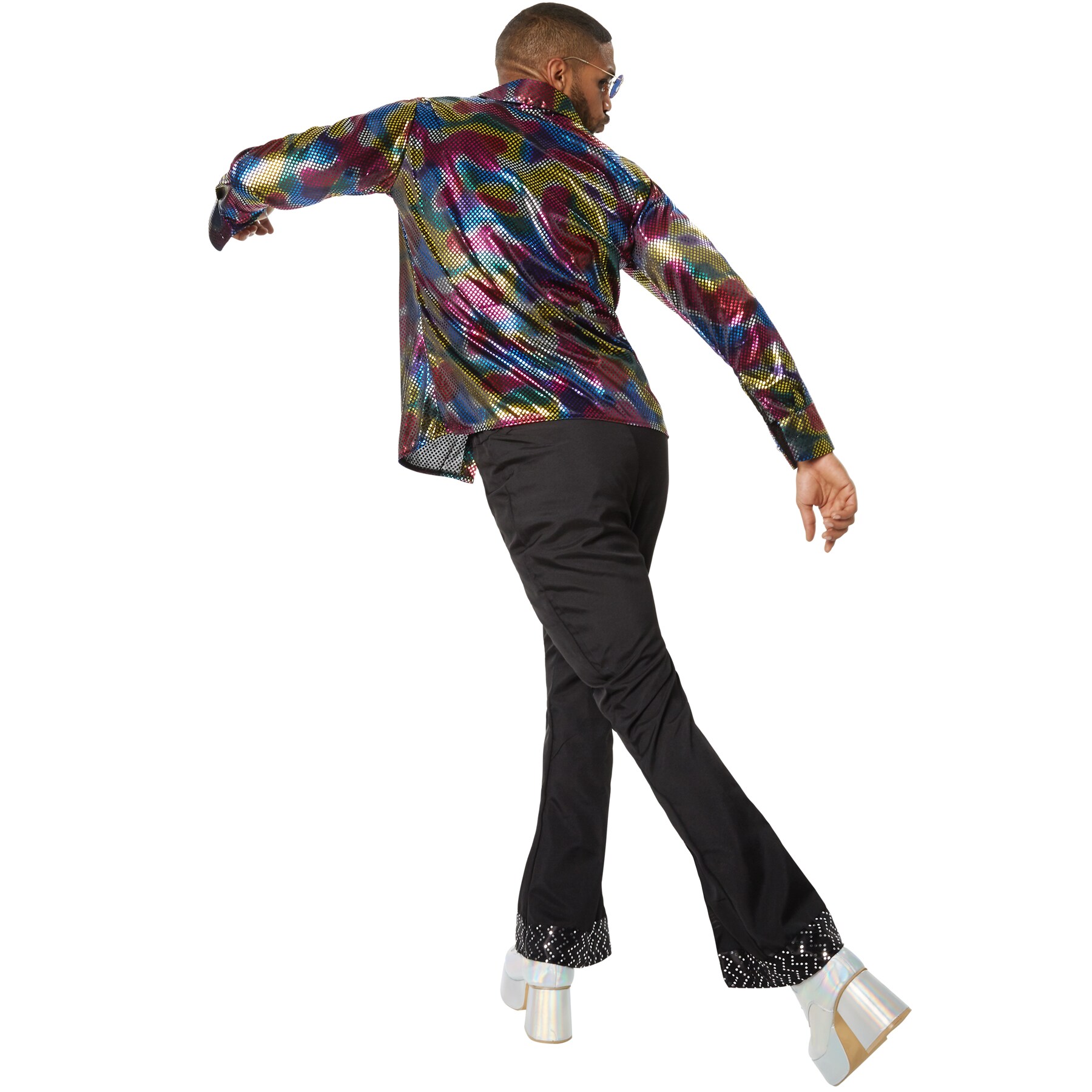tectake® Herrenkostüm Disco King