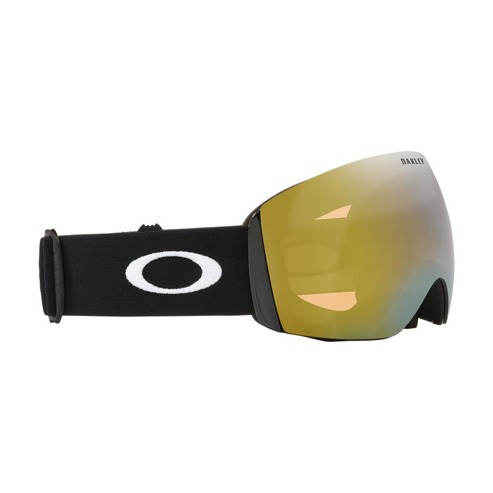 Oakley FLIGHT DECK L - Masque de ski matte black/prizm sage gold