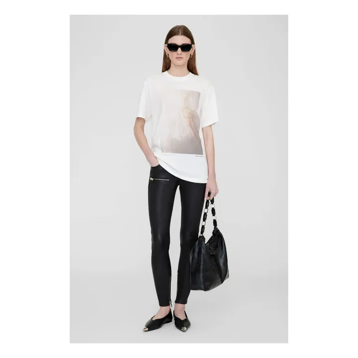 Anine Bing T-shirt Lili AB x MM x DK Coton Bio | Ivoire