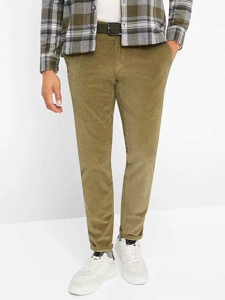 BRAX Cordhose FABIO JOG olive