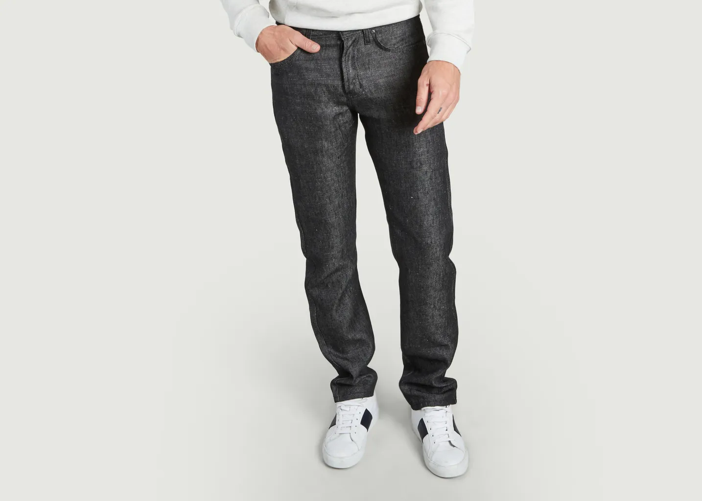 Jean Weird Guy - Linen Denim Naked and Famous