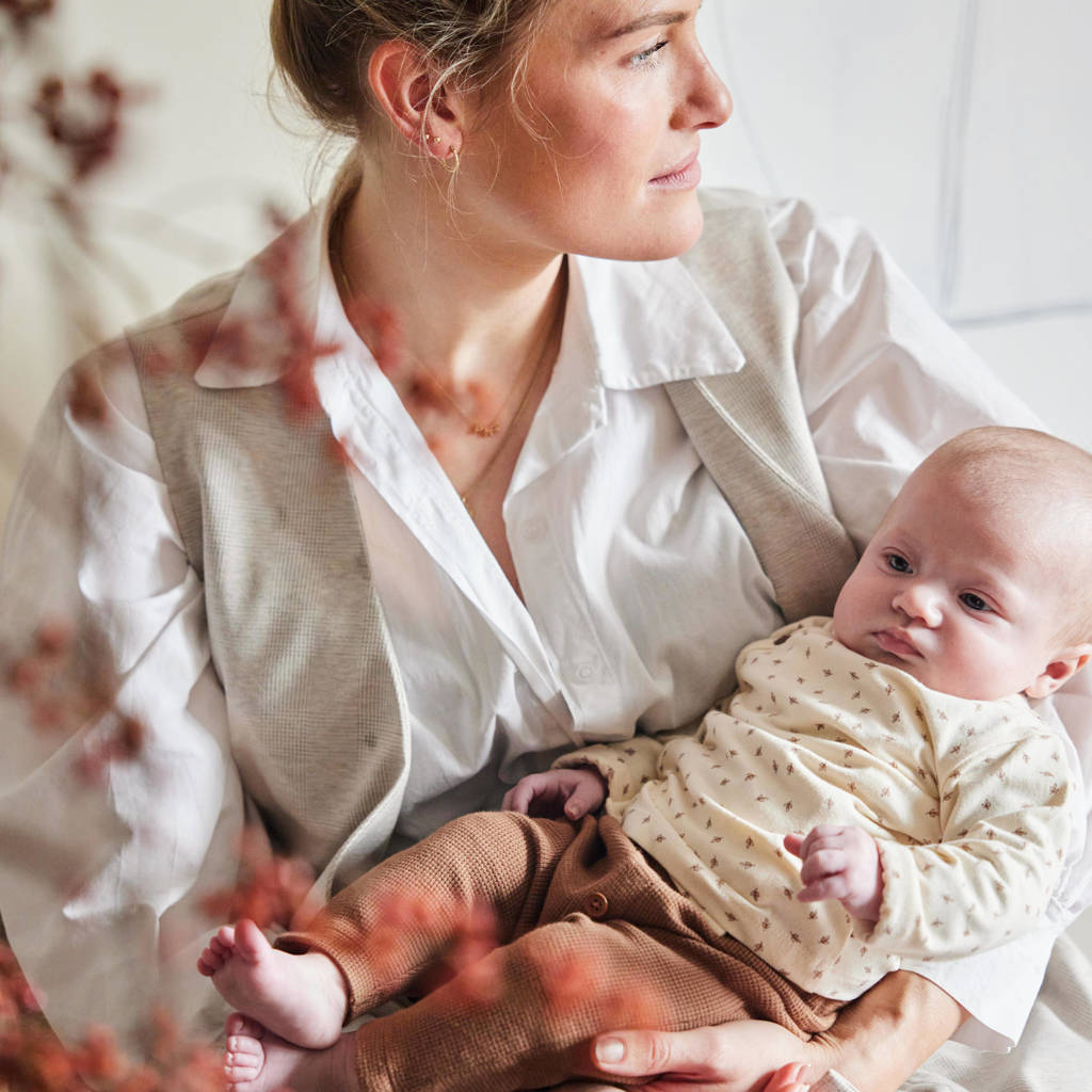 Dirkje baby broek bruin