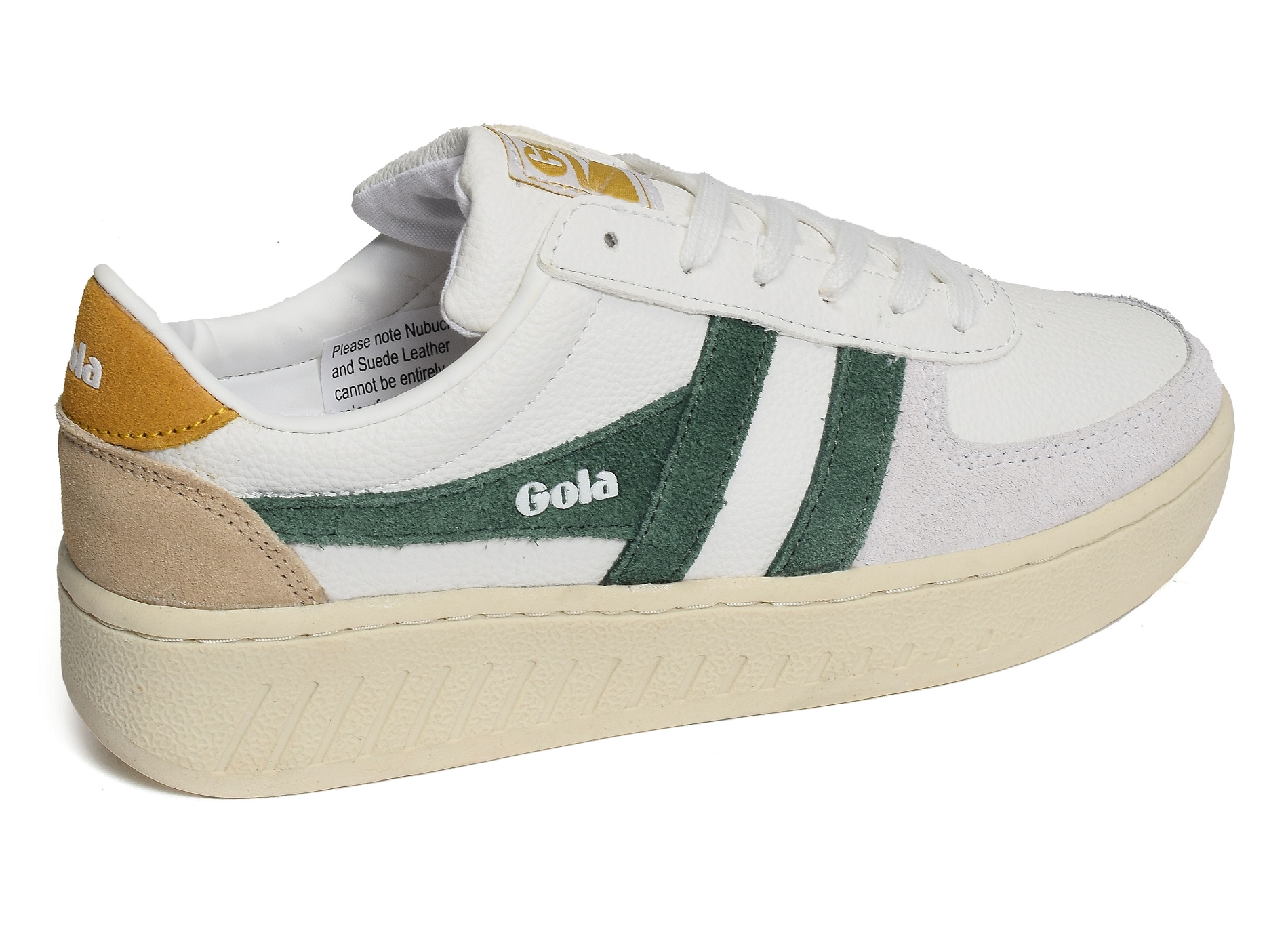 Grandslam trident trainers w vert blanc