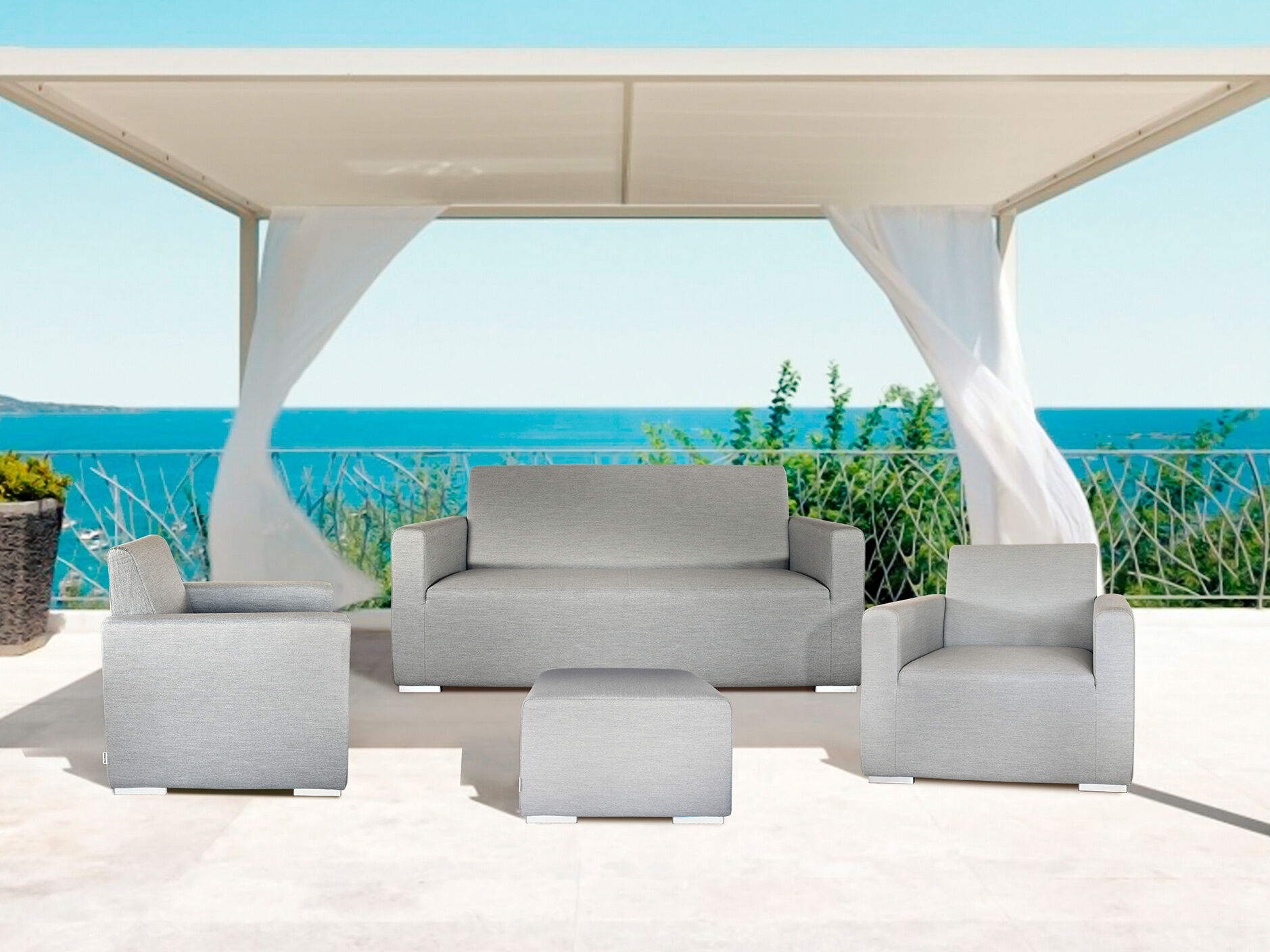 Gartenlounge Set Cindy 4-teilig