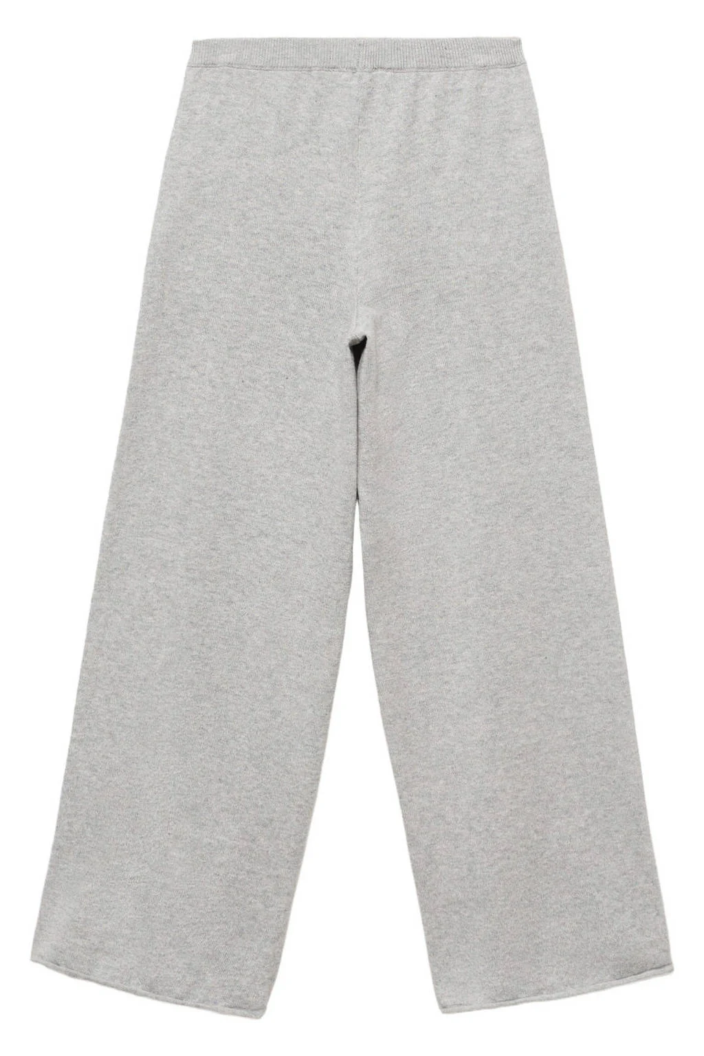 Mango Kids casual broek lichtgrijs