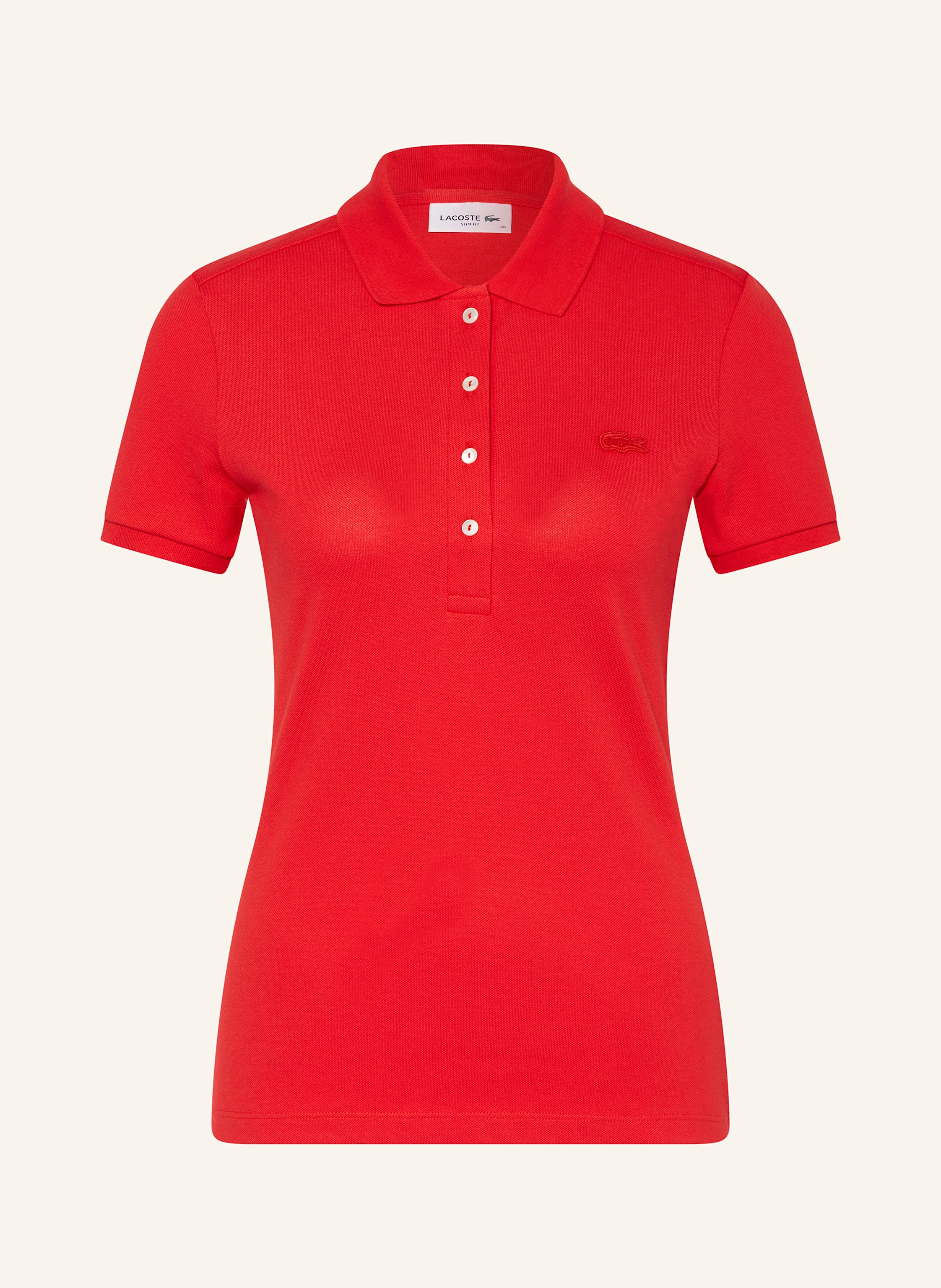 LACOSTE Piqué-Poloshirt Slim Fit