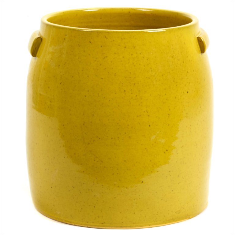 Serax Jars pottery by Serax bloempot extra large Ø35 yellow