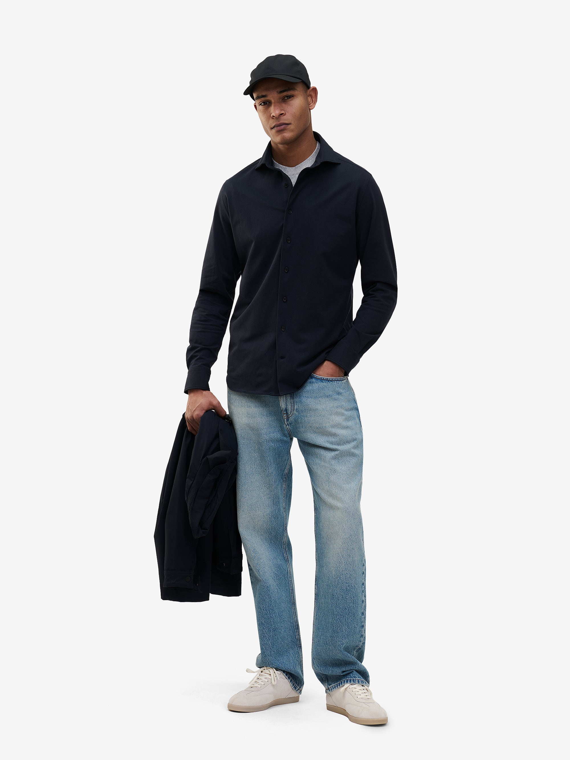 Specialist Jersey Cotton Stretch SH01002-NVY