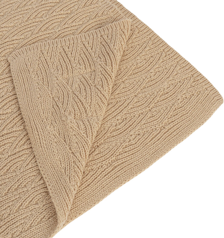 Konges Sløjd POINTELLE BLANKET Ivory cream