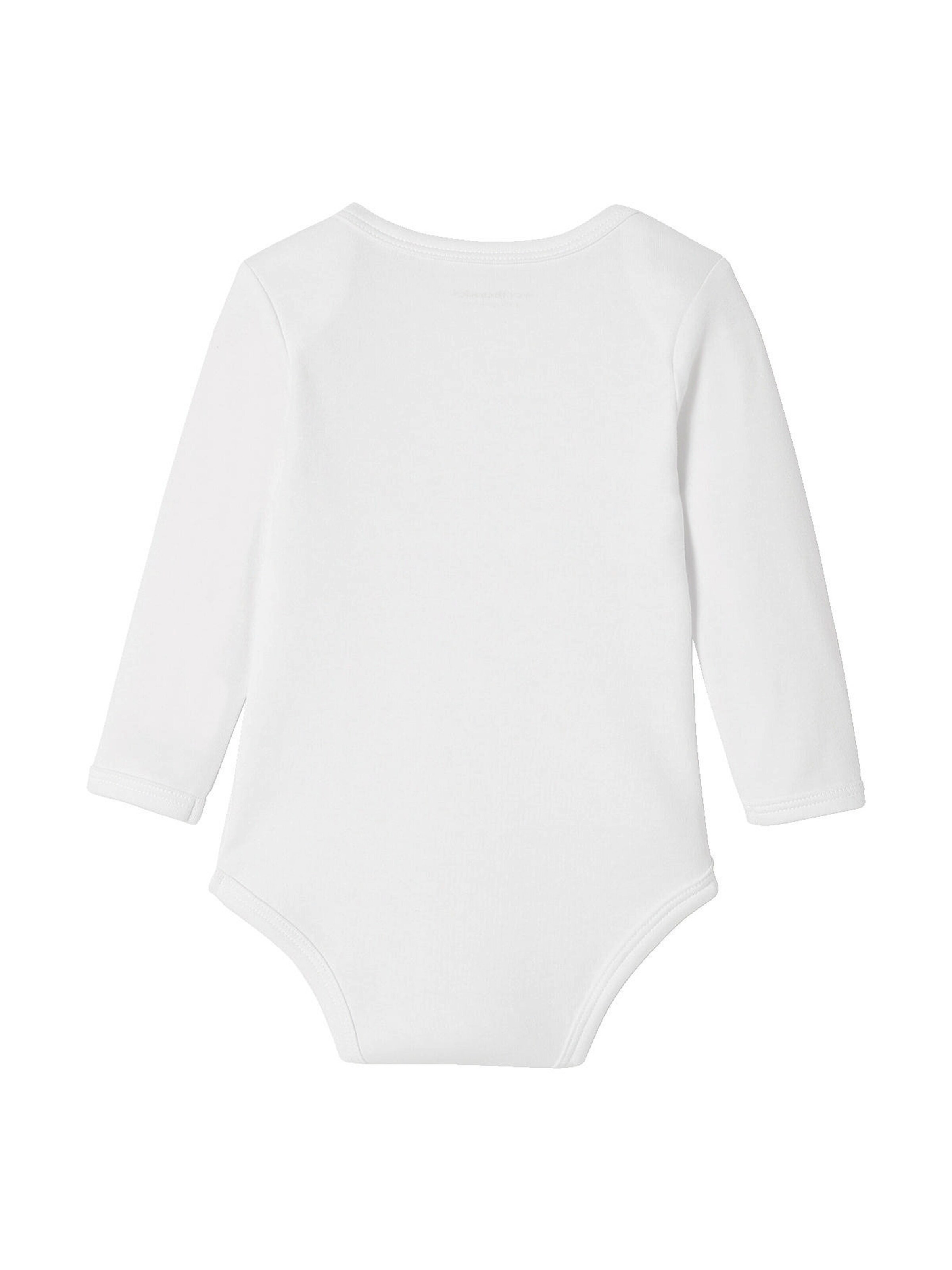 Vertbaudet 5er-Pack Baby Schlupfbodys, Langarm BASIC pack weiß