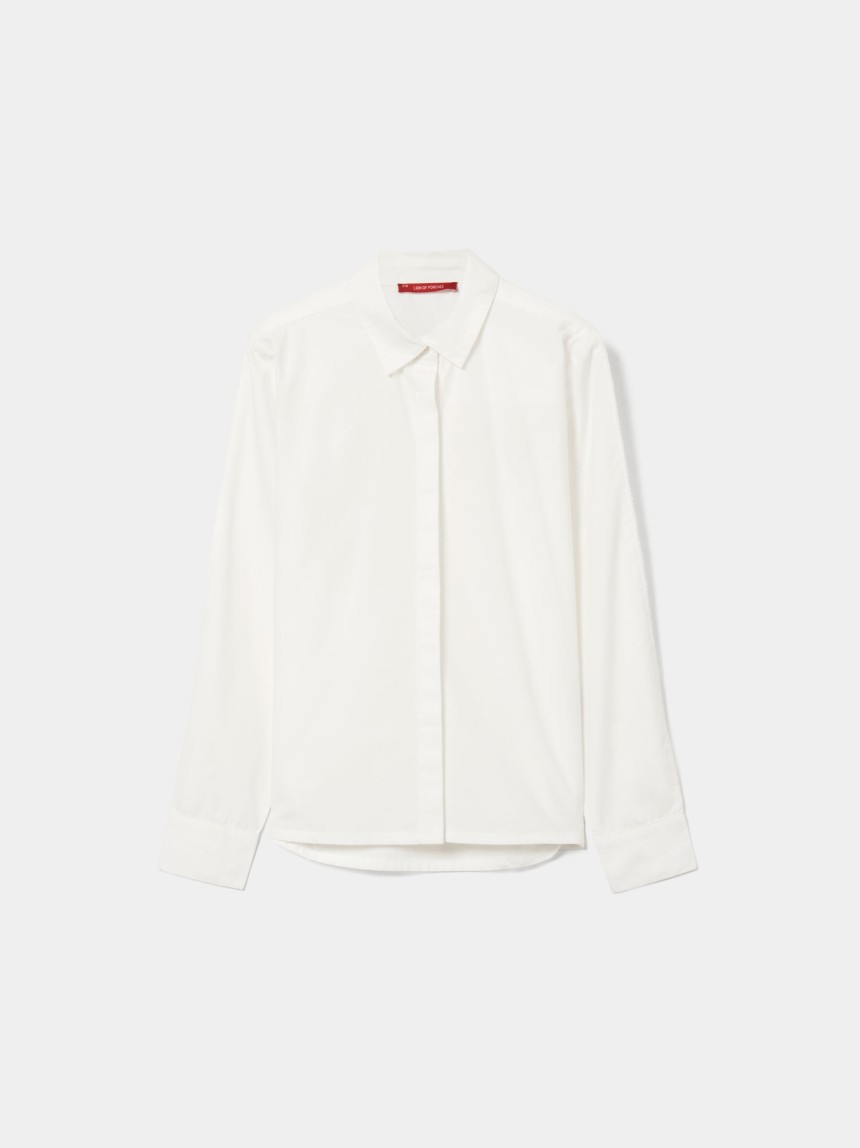 Camisa regular fit de algodão
