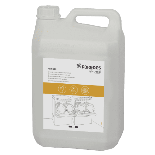 Nettoyant vaisselle machine désinfectant Paredes Access Klor 200 bidon de 5Kg