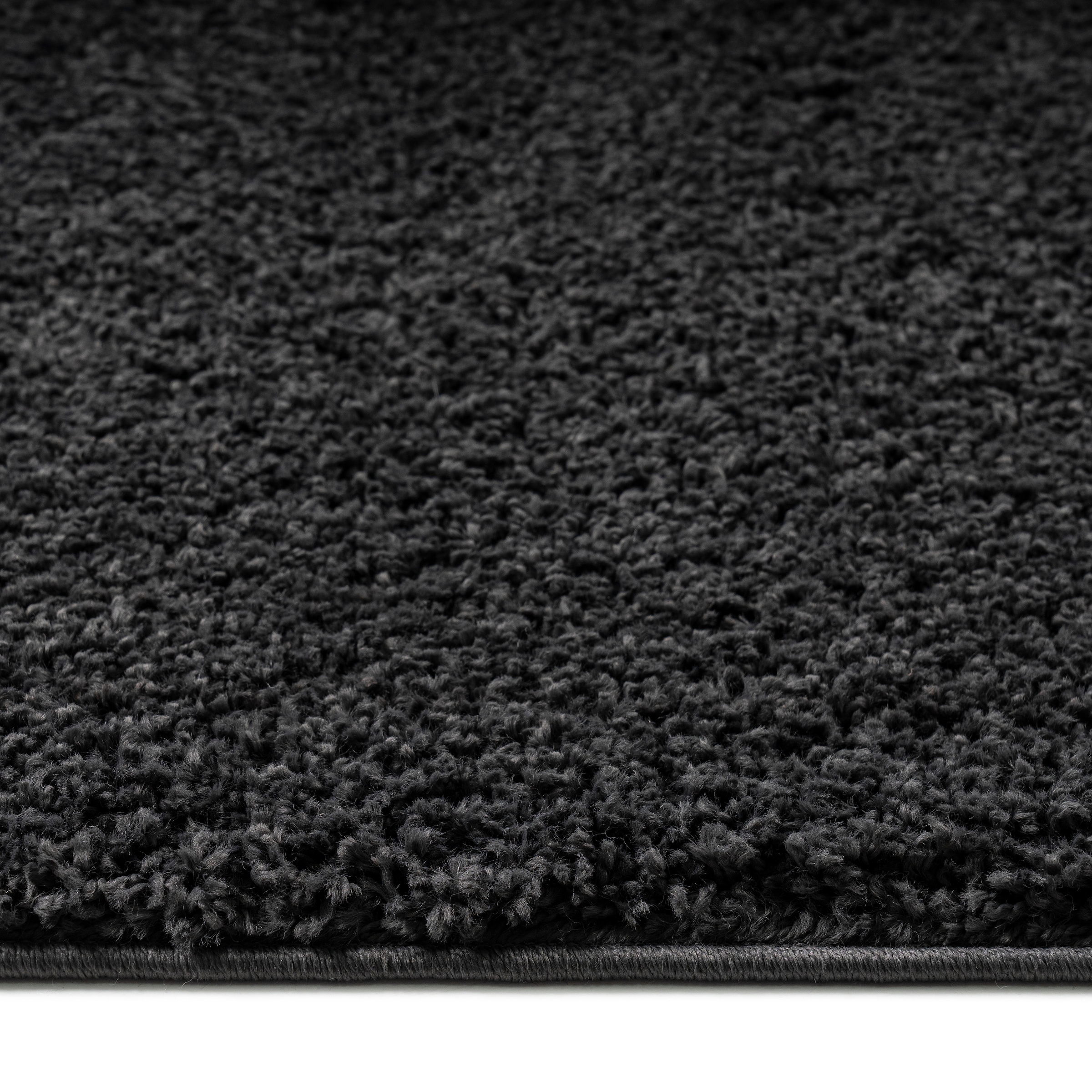my home Hochflor-Teppich »Viva« rechteckig 45 mm Höhe Uni Farben, einfarbig, besonders weich und kuschelig, Kundenliebling