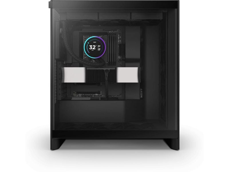 NZXT Wasserkühlung Kraken Elite 360 Wasserkühler für Intel und AMD Prozessorsockel mit LCD-Display