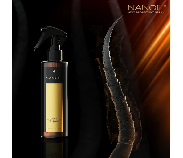 NANOIL Heat Protectant Spray Hitzeschutz Spray
