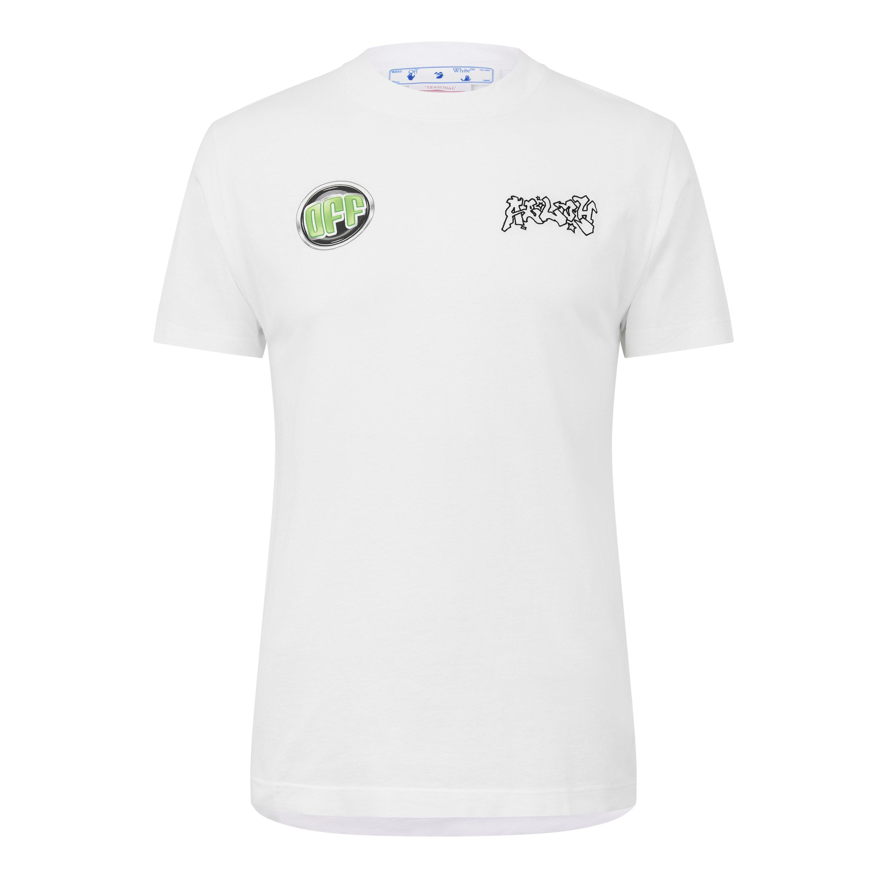 Off White Graphic Print T Shirt