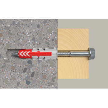 Fischer Universeelplug DuoPower 12x60mm 4 stuks
