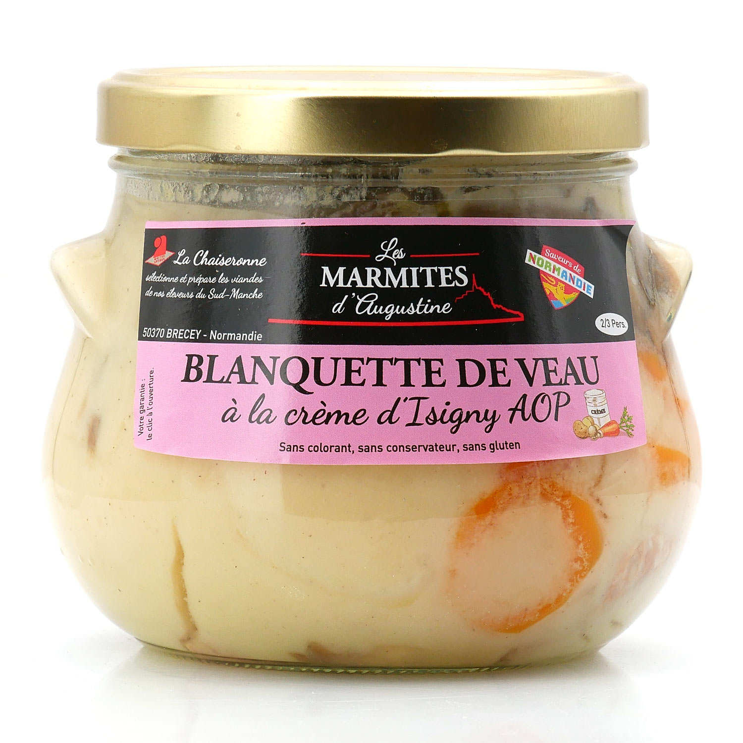 Blanquette de veau à la crème d'Isigny AOP
