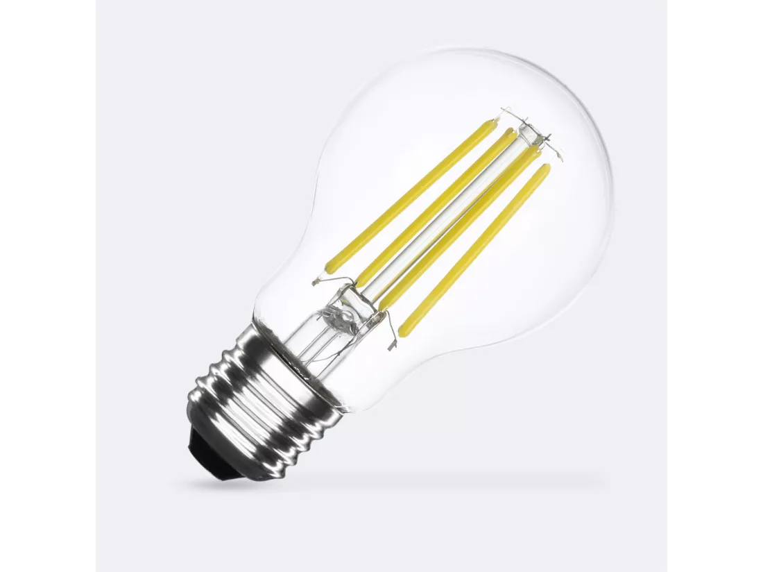Ampoule Filament LED E27 2,3W 485lm A60 Classe A No Flicker 4000K Blanc neutre