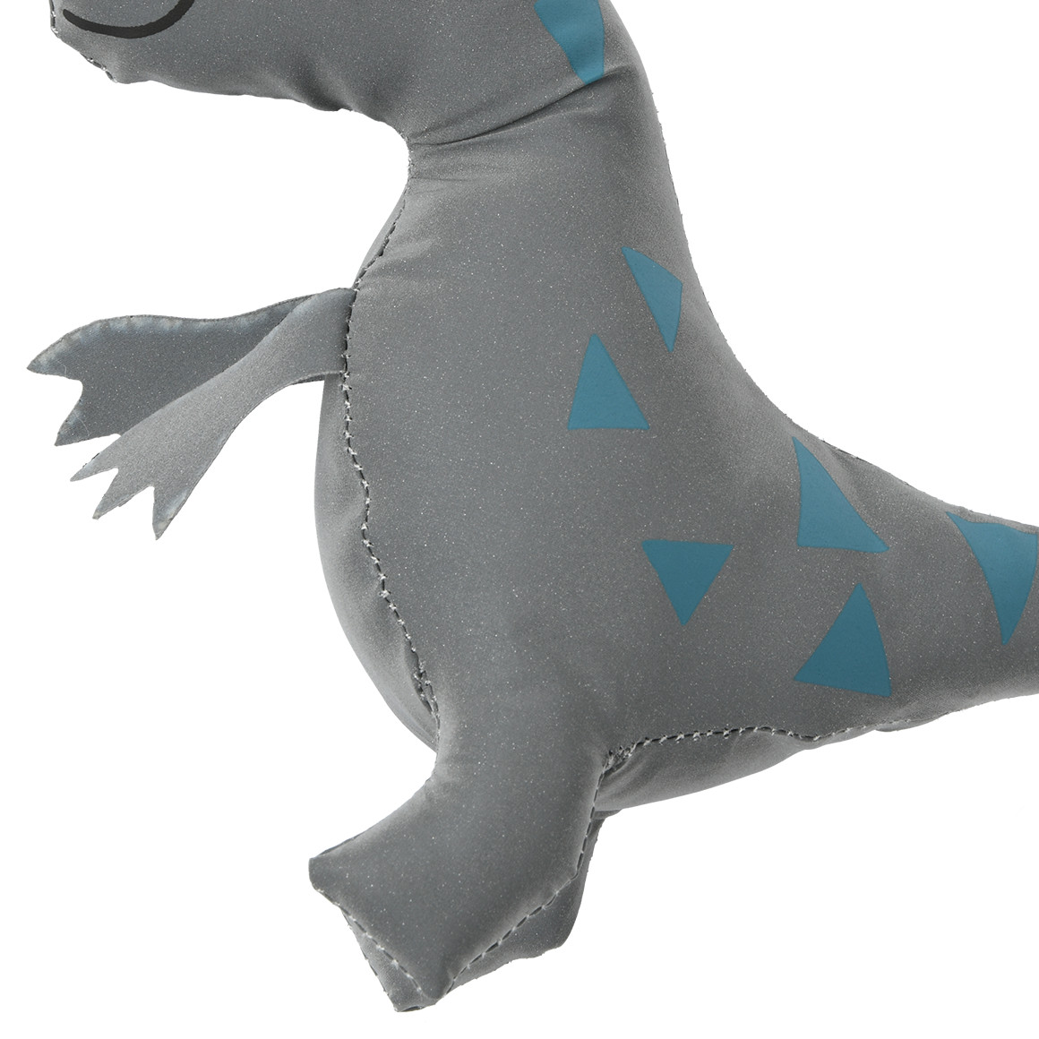 Topolino Reflektierender Anhänger Dino grau