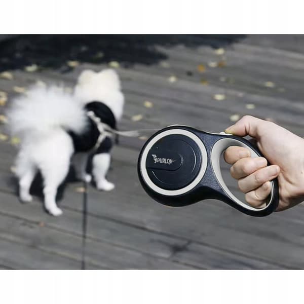 Fleksibelt bånd for hund - 5 m - Opp til 15 kg