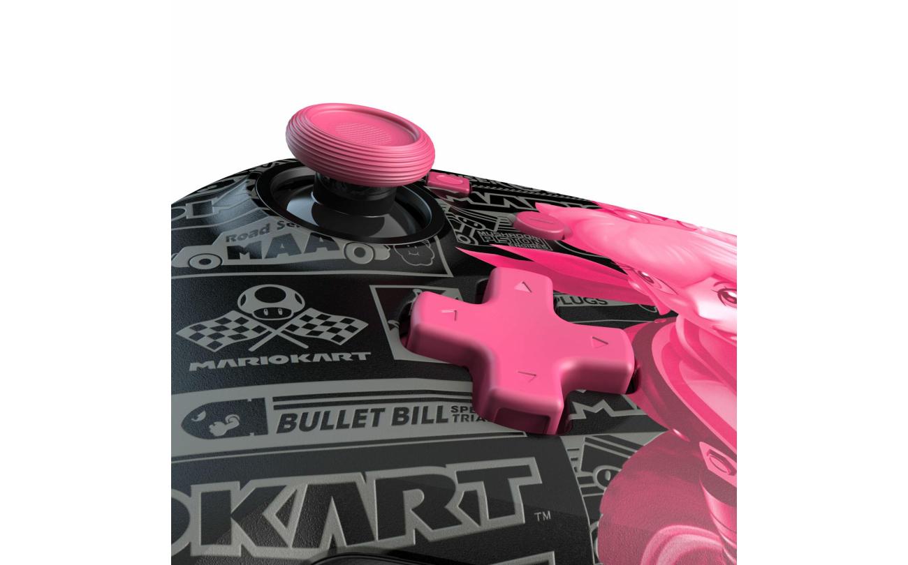 Switch PDP - Wireless Controller GLOW Mario Kart Grand Prix Peach
