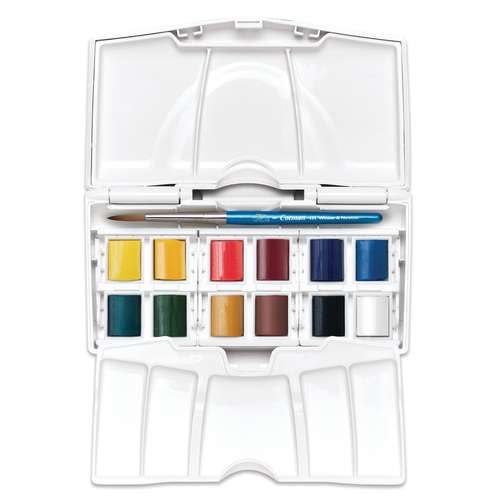 WINSOR & NEWTON Cotman™ Aquarellfarben Pocket PLUS Set, 13-teilig