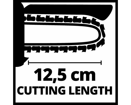 Einhell Power X-Change GE-PS18/15 Li accu takkenzaag/mini kettingzaag/houtzaag (accu en lader niet inbegrepen)