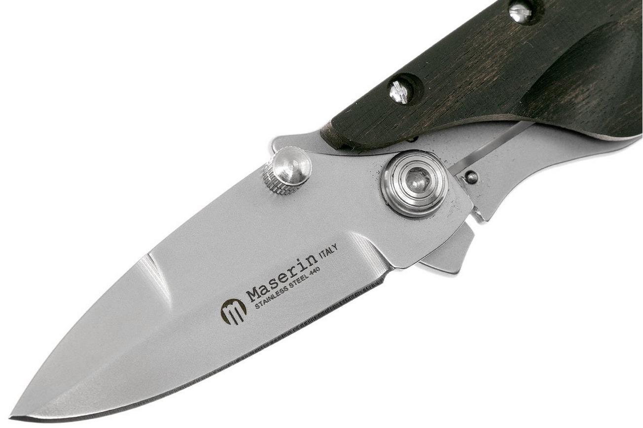 Maserin Onefold Ebony 550/EB zakmes