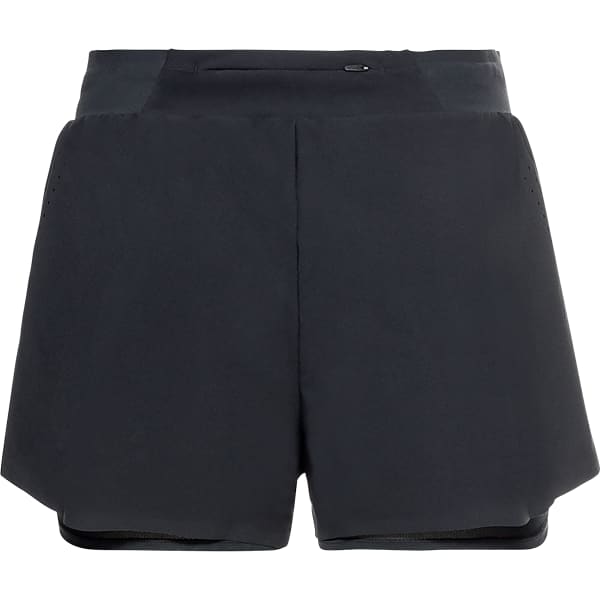 Short running ODLO ZEROWEIGHT 3 INCH 2 IN 1 SHORT W BLACK