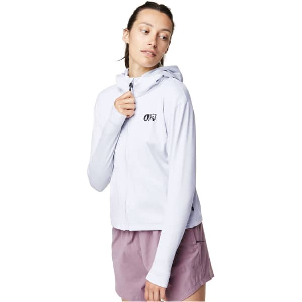 Veste polaire randonnée PICTURE W CELEST ZIP TECH HOODIE PLEIN AIR