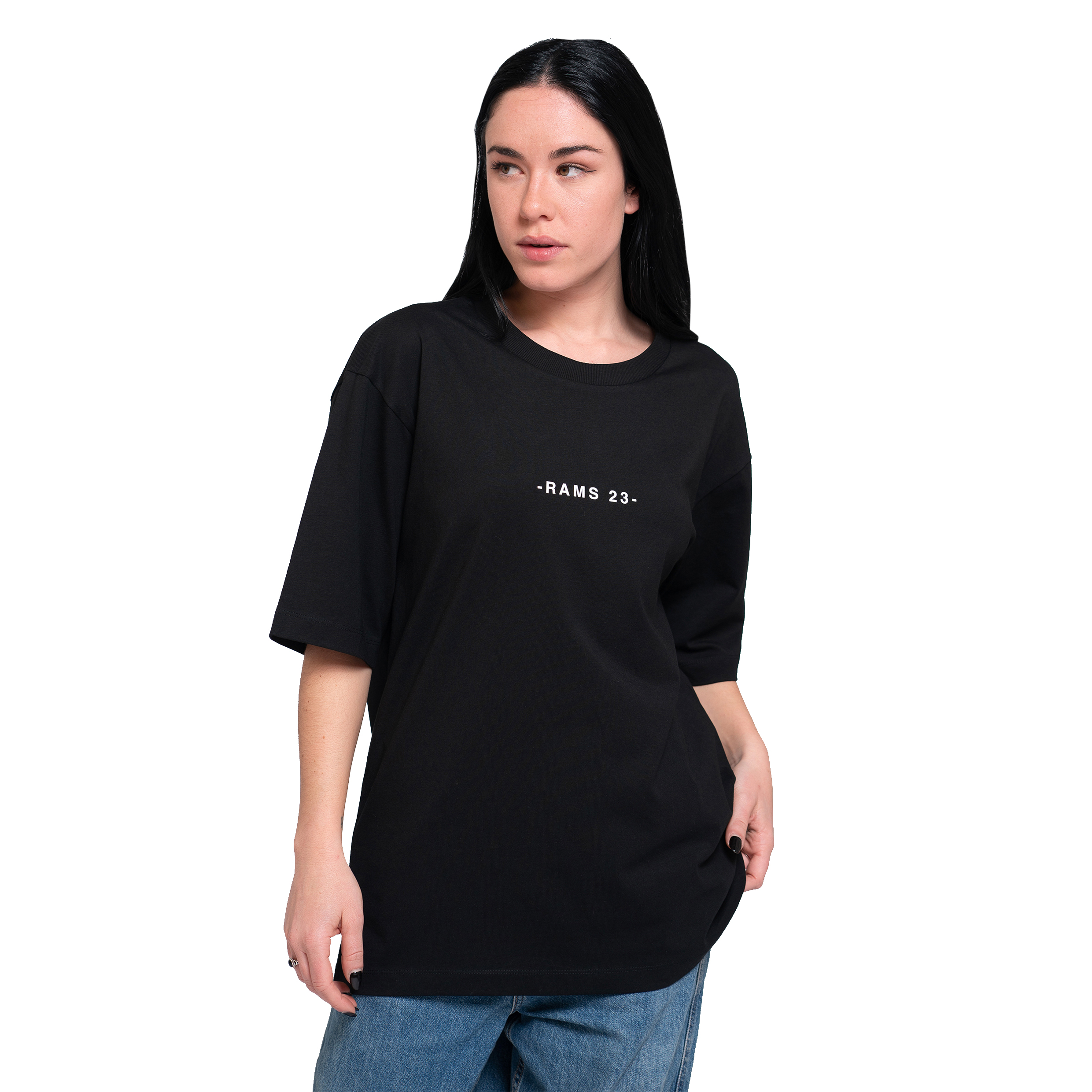 Camiseta Rams 23 de manga comprida e tamanho grande