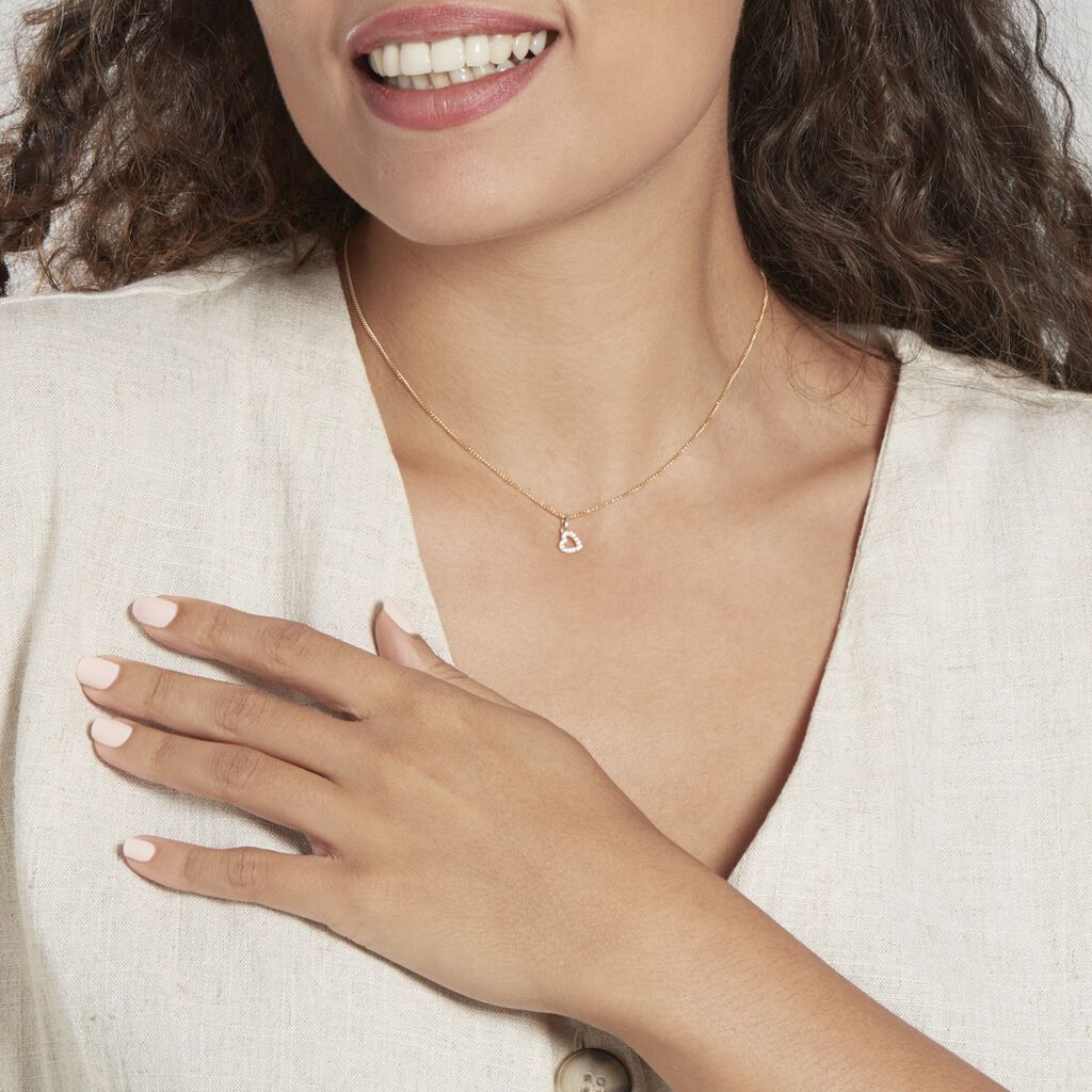 Pendentif Or Jaune Oxyde