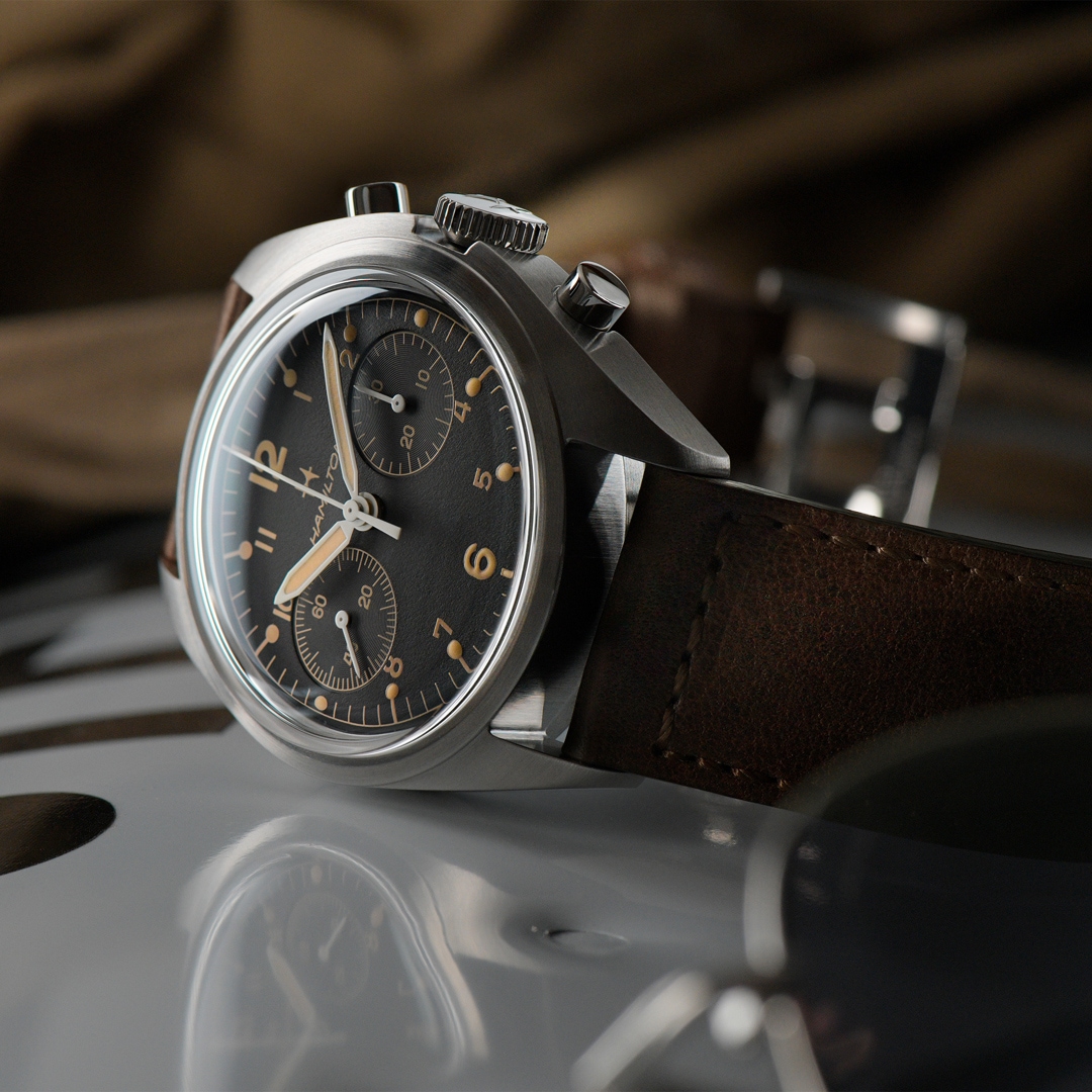 Hamilton Khaki Pilot Pioneer Mechanical Chrono