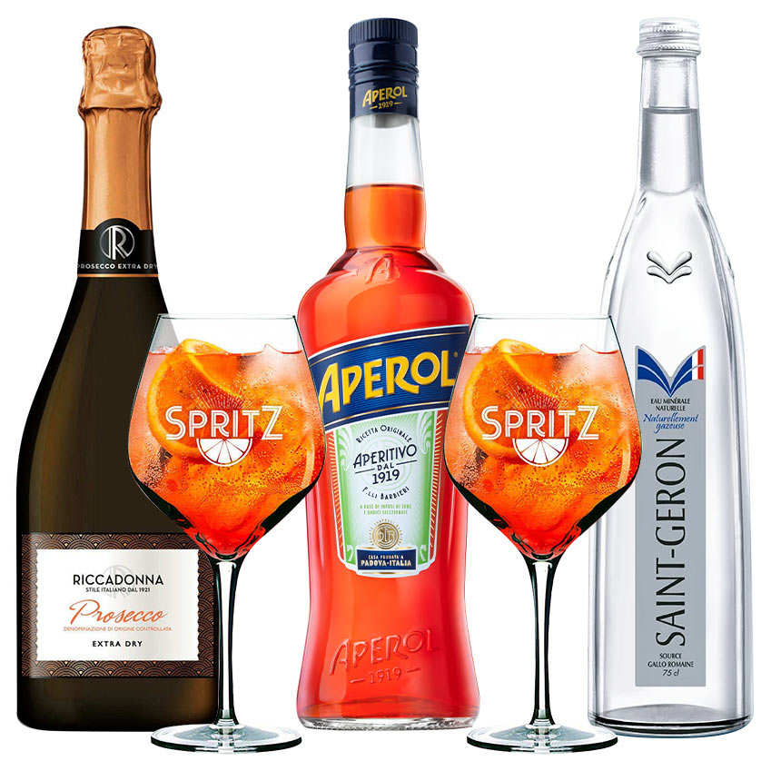 Pack l'essentiel du cocktail Aperol Spritz