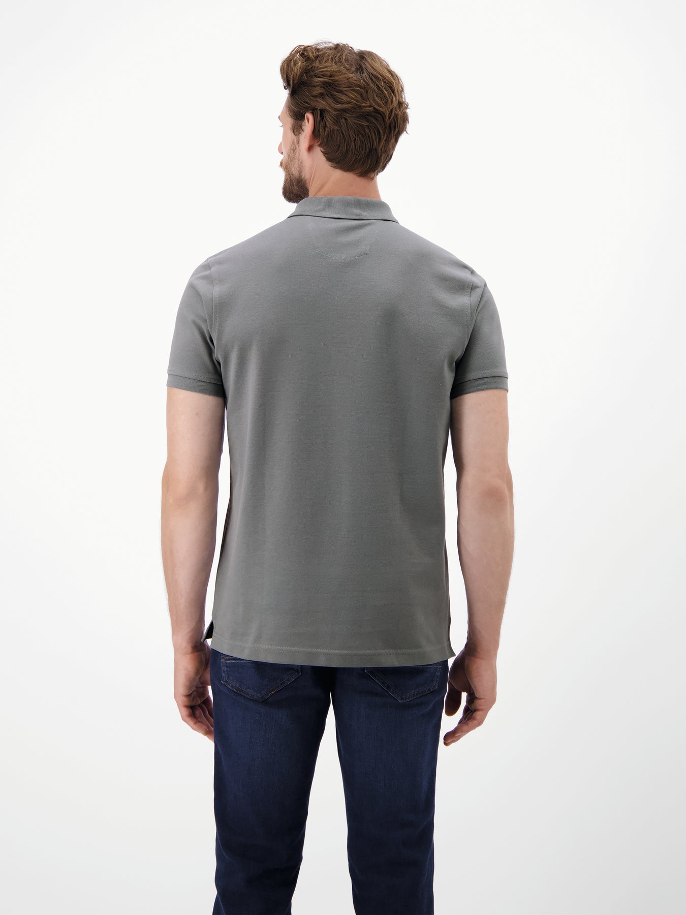Basic Poloshirt für Herren, unifarben