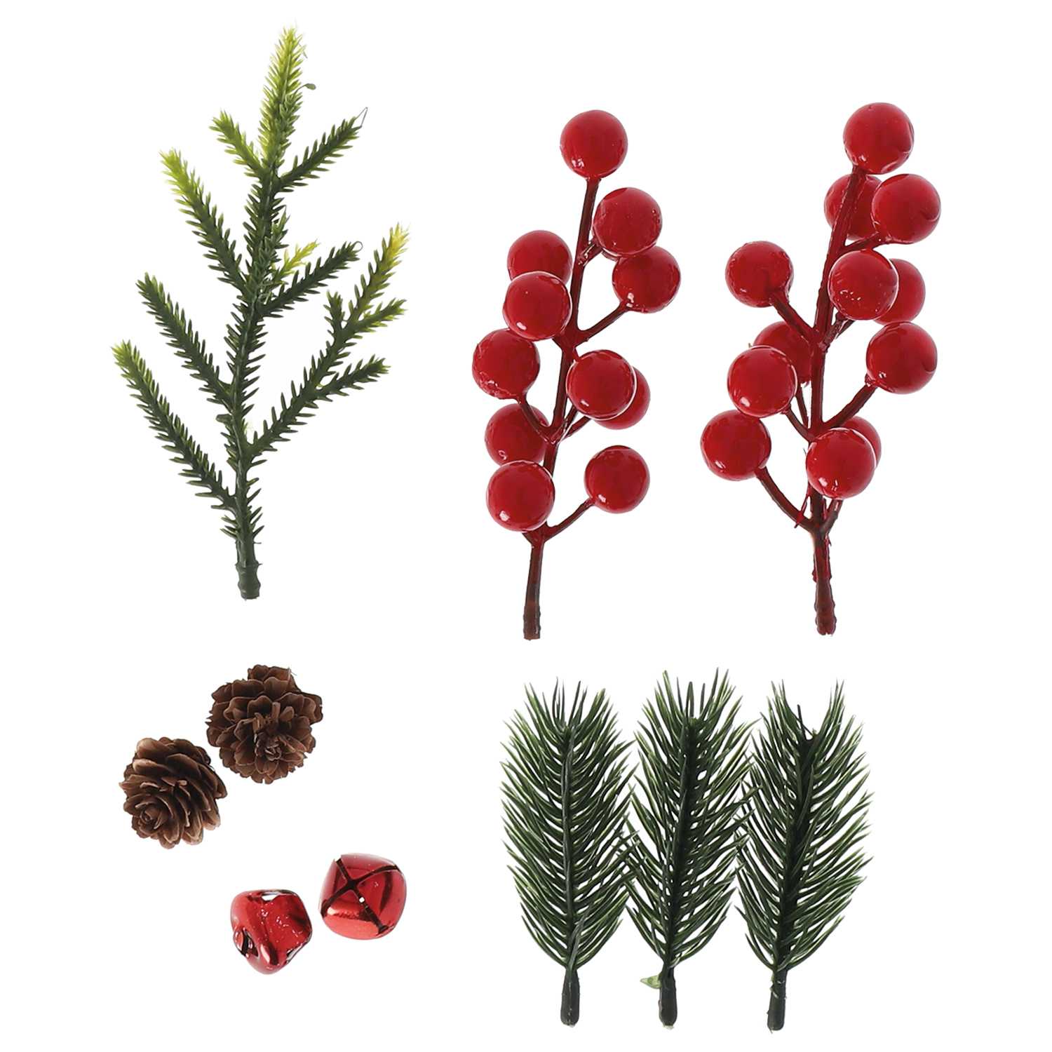 Dekoset f. Adventskranz 2f.s