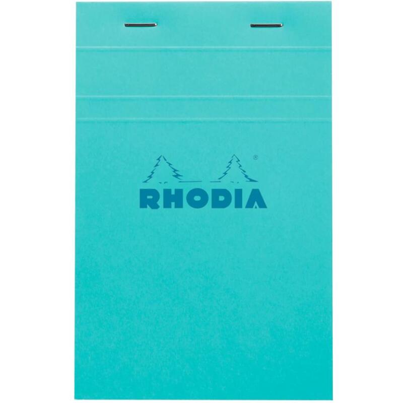 Rhodia bloc agrafé COULEURS N°14 5/5 80 feuillets microperforés, couvertures assorties - Assortis
