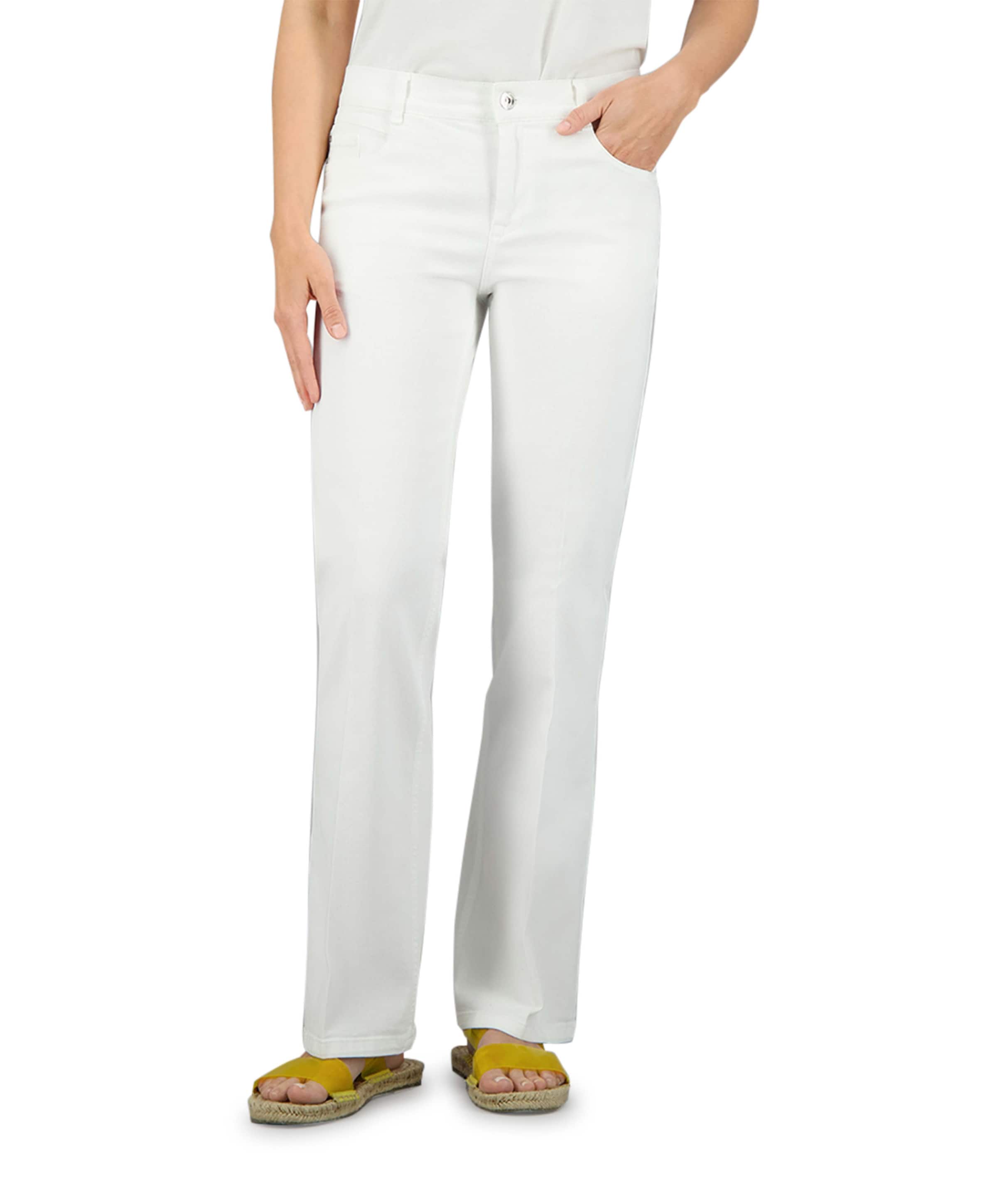 Gardeur 5-Pocket Slim jeans wit