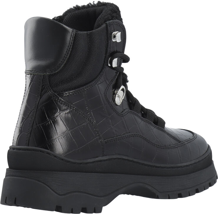 Bianco Unao City Hiker Boot #C Black croco