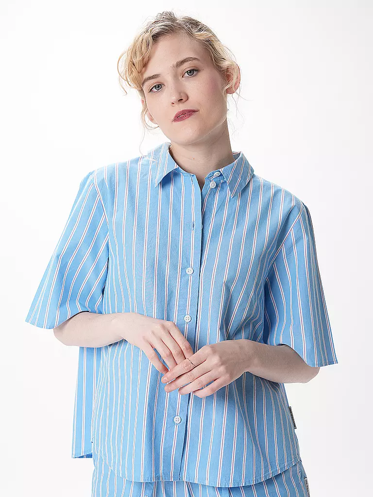 MARC O' POLO DENIM Bluse  blau