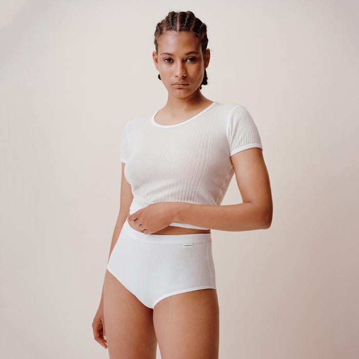 Chantelle-Cotton Comfort hoge taille slip - Chantelle