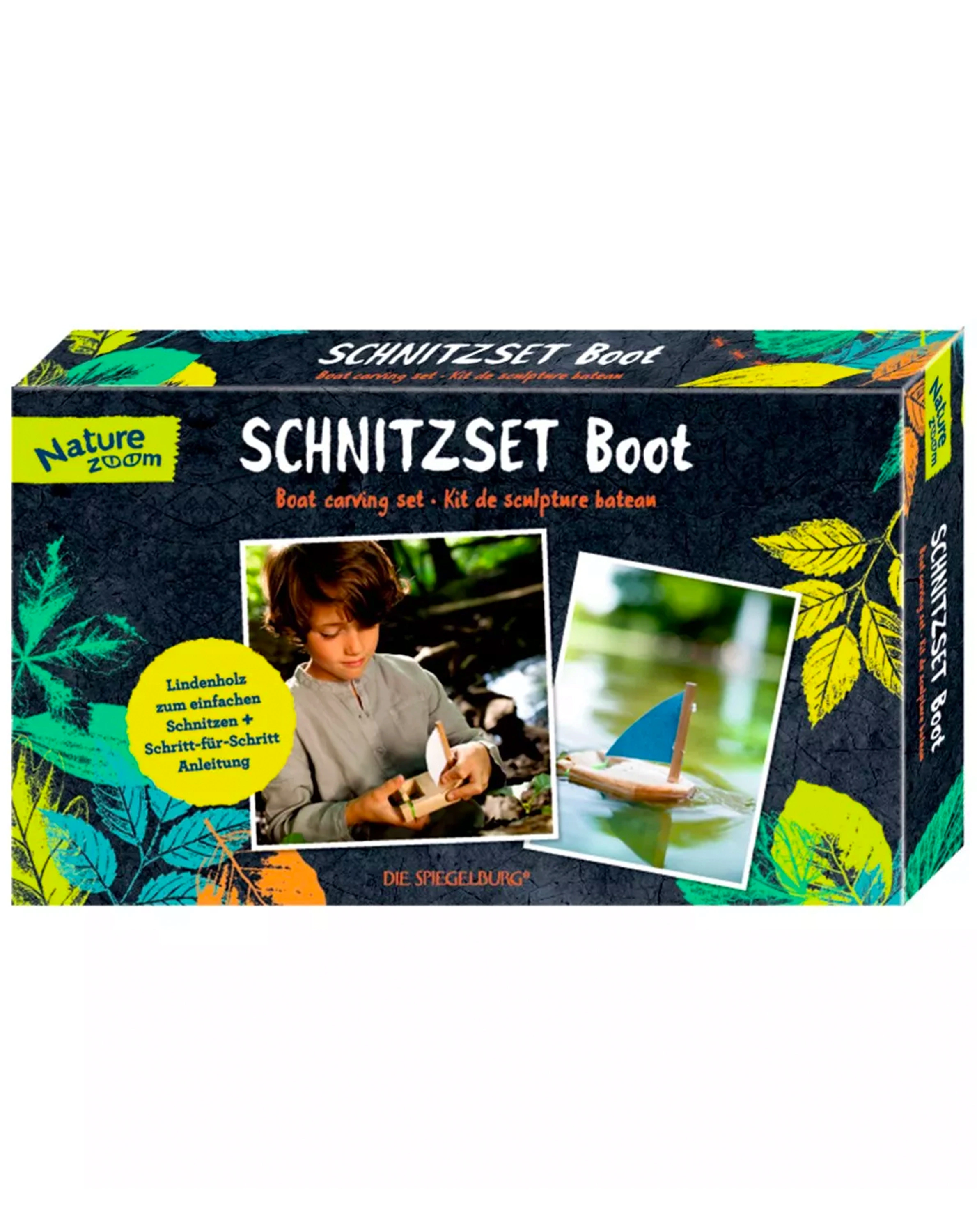Schnitzset BOOT - NATURE ZOOM